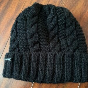 MICHAEL Michael Kors Black Knit Beanie